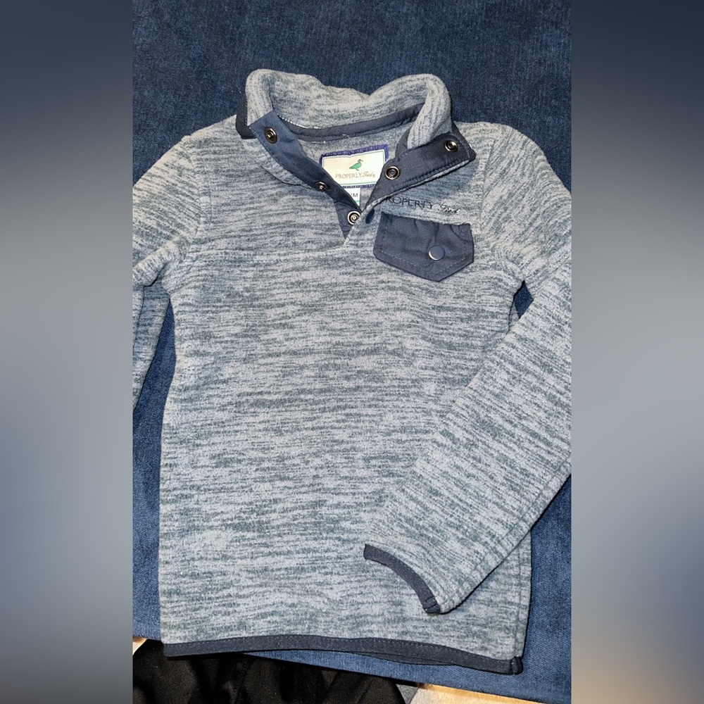 Properly Tied Boys Pullover